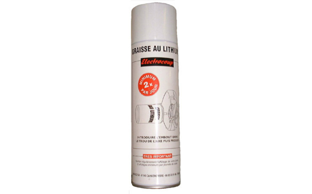[352BL] Aérosol graisse lithium 500 ml