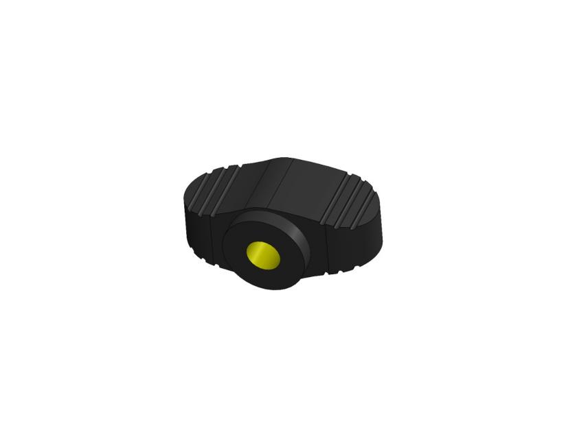 Bouton de serrage Ø28 insert Laiton M6