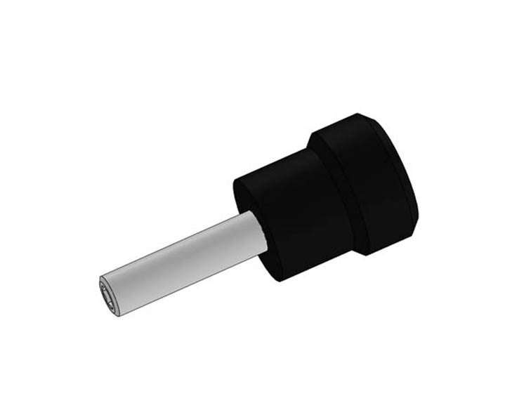 Bouton moleté complet