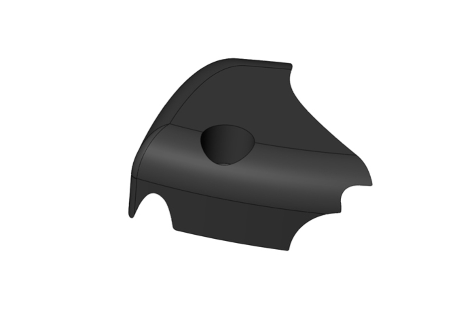 [721BM] Bride protège doigt médium