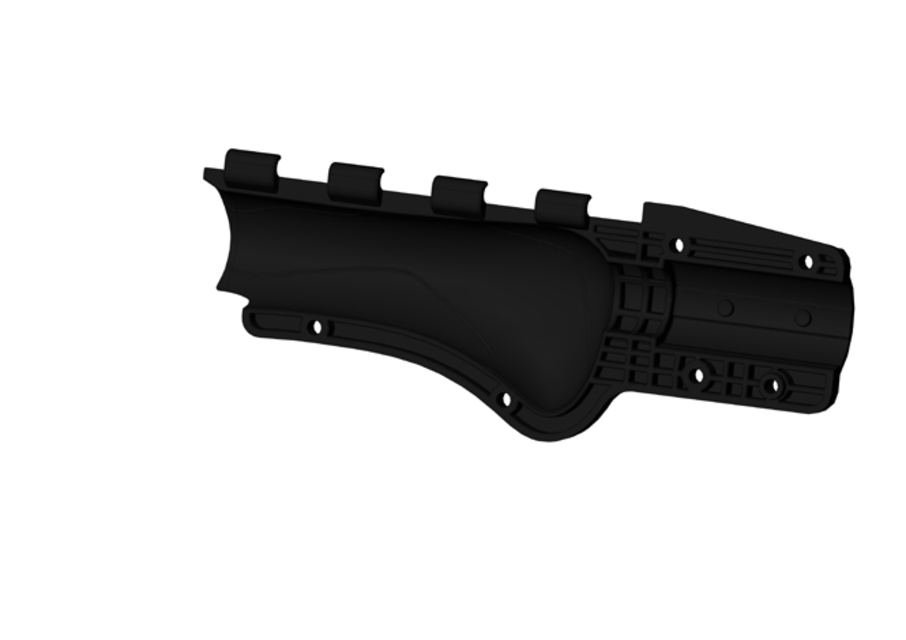 Coque perche droite avec inserts