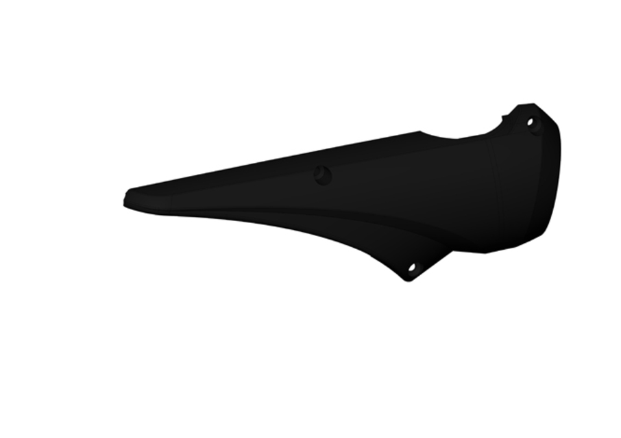 [778CD] Coque poignée perche droite