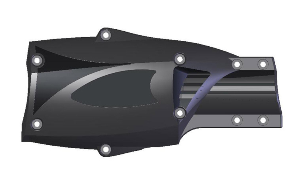 Coque tête gauche