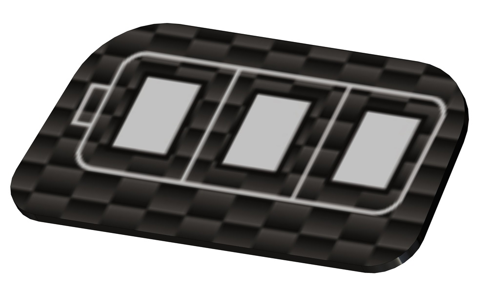 [PW205EB] Etiquette batterie poignée Powercoup