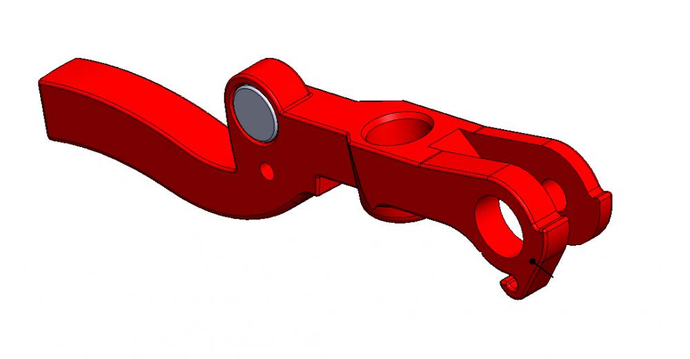 [822GDP] Gâchette DSES SF plastique