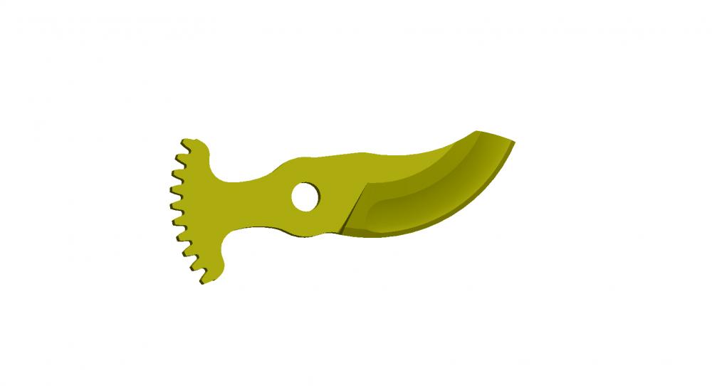 [807LMT] Lame F3015 arbo Tin avec aimants