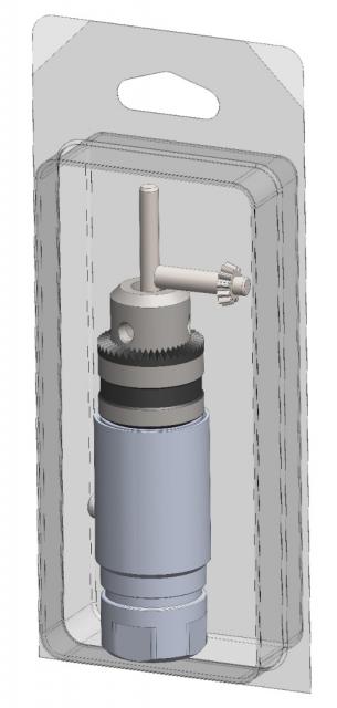 Mandrin à clé sous blister pour PW3
