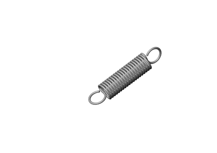 Ressort rappel gâchette et bras couteau