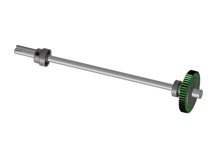 Tube de transmission complet