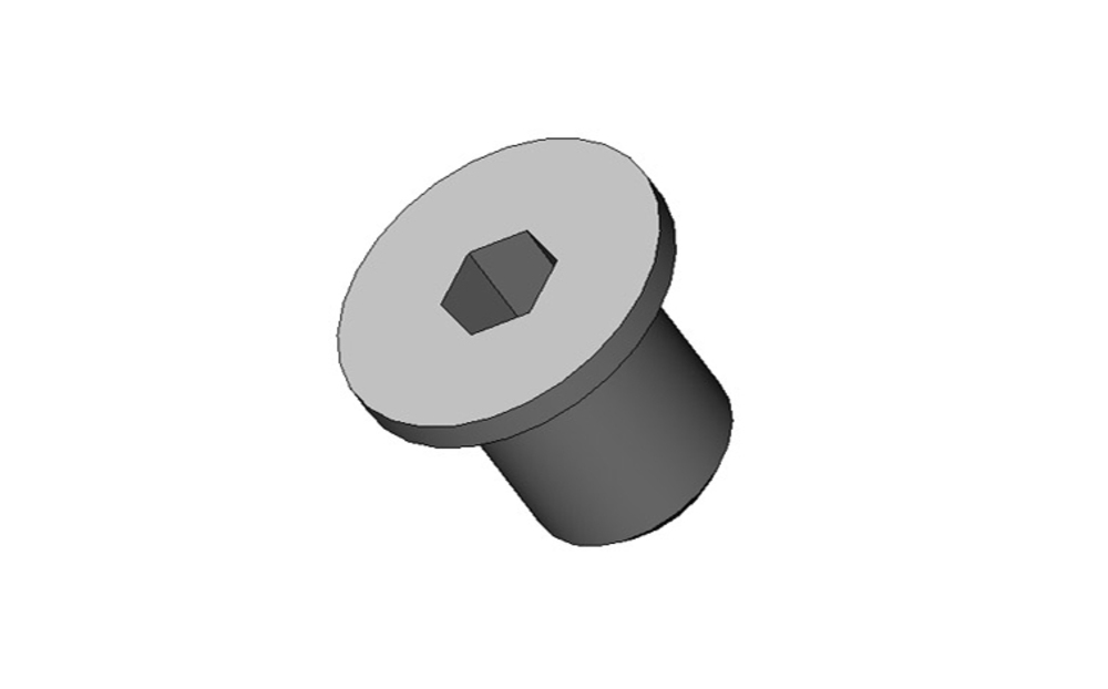 [V1012] Vis fixation crochet recépeur