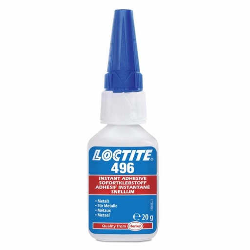 [C496] Colle loctite 496 pour métaux 20g