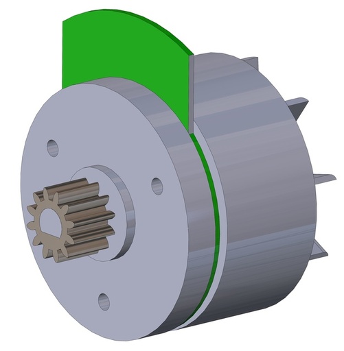 [PW201MC] Moteur PW2 complet