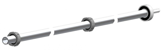 [PW304AC] Transmission télescopique complète lg 929 mm