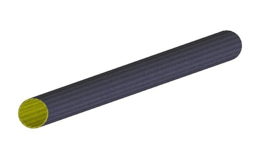 [E321] Tube carbone Ø28 lg 1200 mm