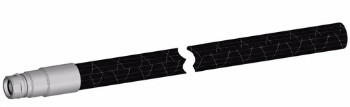 [OT109C] Tube carbone Ø36 X 1200 avec embout